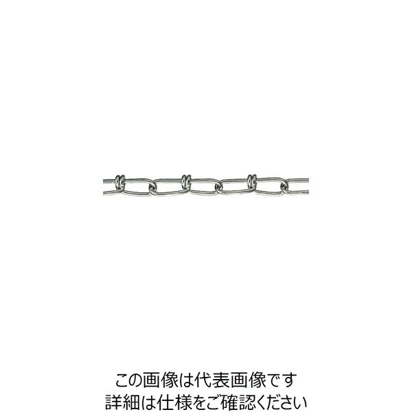 水本機械製作所 水本 SUS316 ステンレスビクターチェーン 1.2-V 3.1～4m 316-1.2-V-4C 1本 157-6245（直送品）