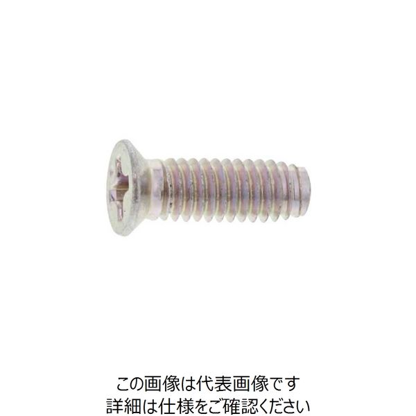 SUNCO SUS (+)Sタイプ 皿D=6 4×10 (1200本入) 30-02-0006-0040-0100-00 1箱(1200本)（直送品）