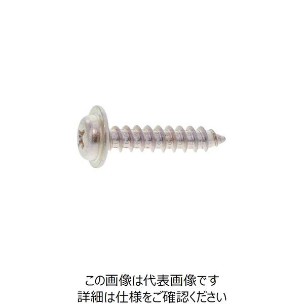 SUNCO 三価ブラック （+）AナベWH＝6.5 2.6×8 （2500本入） 259-6099（直送品） 6,614円