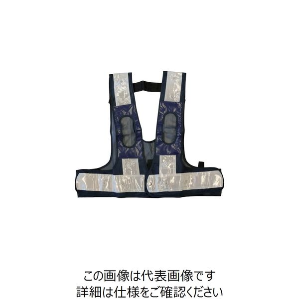 ミズケイ フルハーネス用LED安全ベスト 装着できるんです キングサイズ