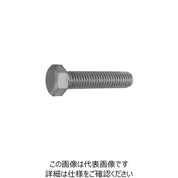 SUNCO ユニクロ 小形六角BT（全ねじ B＝12 8×90 （100本入） 253-0423（直送品）