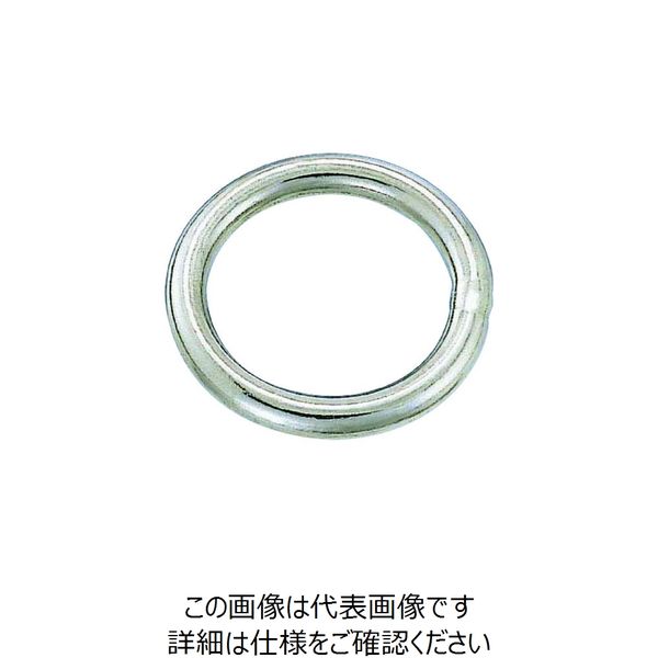 水本機械製作所 水本 ステンレス 丸リンク 線径22mm内径175mm A-014 1個 195-0223（直送品）