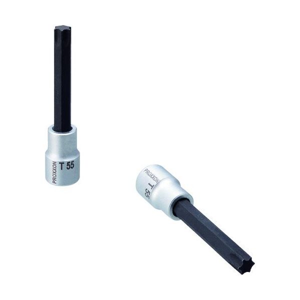 PROXーTECH PROXXON ロングトルクス[[R下]]ビットソケット1/2 T55 83498 1個 239-4698（直送品）