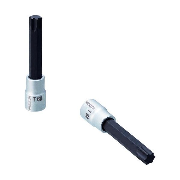 PROXーTECH PROXXON ロングトルクス[[R下]]ビットソケット1/2 T60 83499 1個 239-4696（直送品）