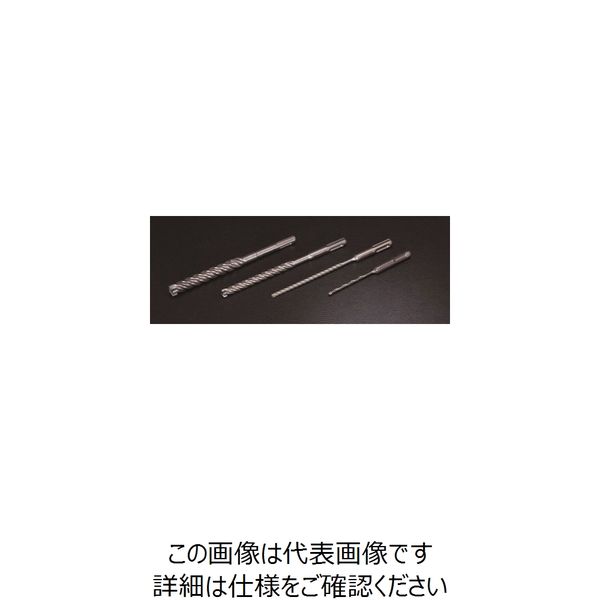 神王工業 ”jinnoh コンクリートドリル””エンデロクロス”” Φ16.5 有効長100mm” EDR1650172 256-4013（直送品）