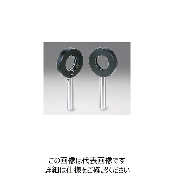 シグマ光機 固定式レンズホルダー 適応素子厚さ4~23mm 有効径φB:φ73mm LHFー80AーN 1個 61-6992-55（直送品）