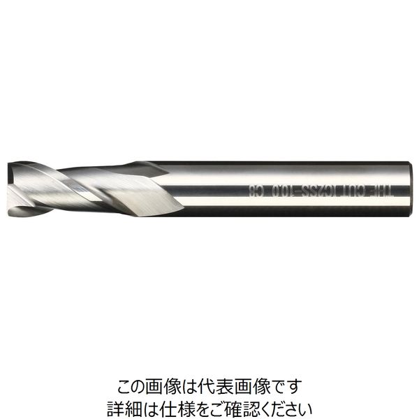 新規購入 全5本エンドミル 超硬2枚刃 10パイエンドミル 5本