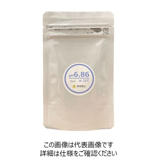 佐藤計量器製作所 中性りん酸塩pH標準液 pH6.86 6402-30 1セット（5袋）（直送品）