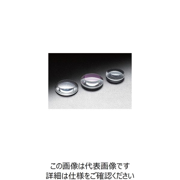 リーズナブル球面平凸レンズ φ20mm 750～1550nm 焦点距離f:60mm S-SLB-20-60PIR2 61-6951-85（直送品）