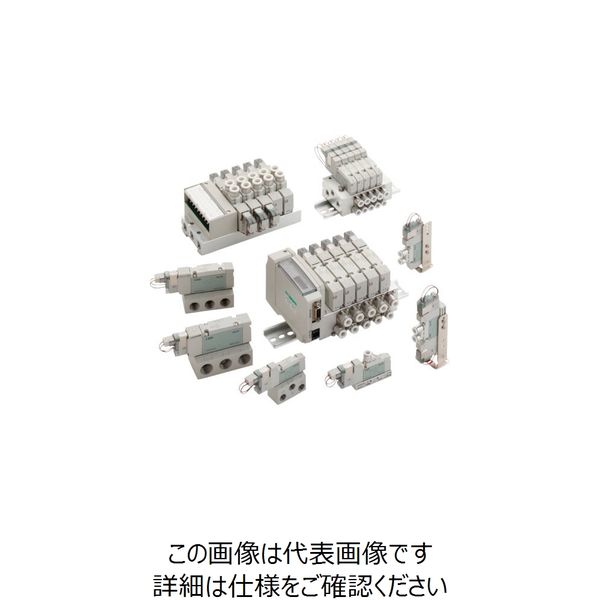 CKD パイロット式5ポート弁 ダイレクト配管 4GA319R-C8-3 1個 124-5725（直送品）