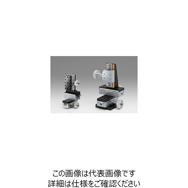 XYZ軸小型ラックピニオンステージ（垂直） サイズ25×50mm TAR-25505L 61-6977-51（直送品）