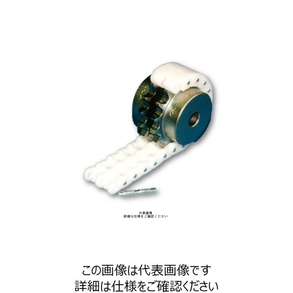 片山チエン エンプラチェーンカップリングセット CE413S 1セット（2セット）（直送品）