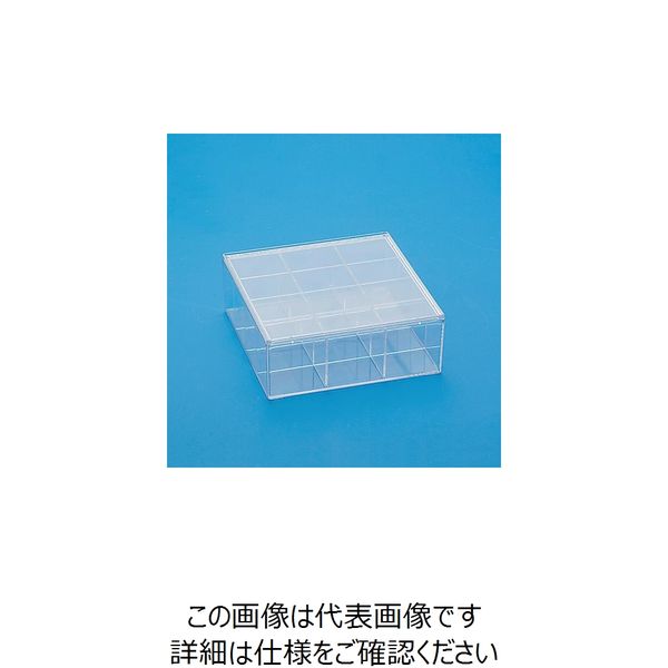 蝶プラ工業 蝶プラ ポリスチレンケース デスコBI 12M フタ付 691783 1個 135-4181（直送品）