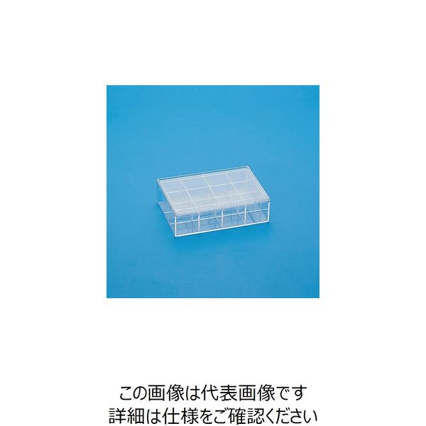 蝶プラ工業 蝶プラ ポリスチレンケース デスコBI 12S フタ付 691813 1個 135-5745（直送品）