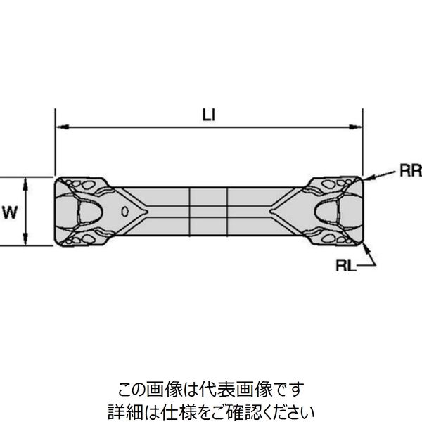 WIDIA 溝入れ用インサート(4116130) WMTS200M2P02PT WU25PT 1セット(10個)（直送品） 20,988円