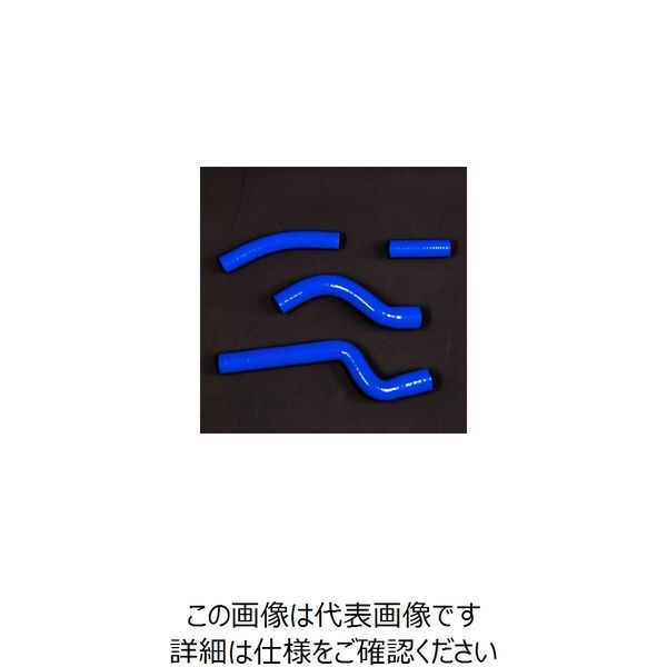 JP Moto-Mart シリコンラジエーターホースKIT YZ250F（07-08） ブルー 1PC DSH210B（直送品）