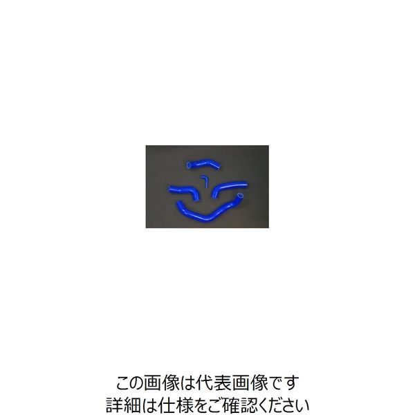JP Moto-Mart シリコンラジエーターホースKIT MONSTER/S4（01-03） ブルー 1PC DSH603B（直送品）