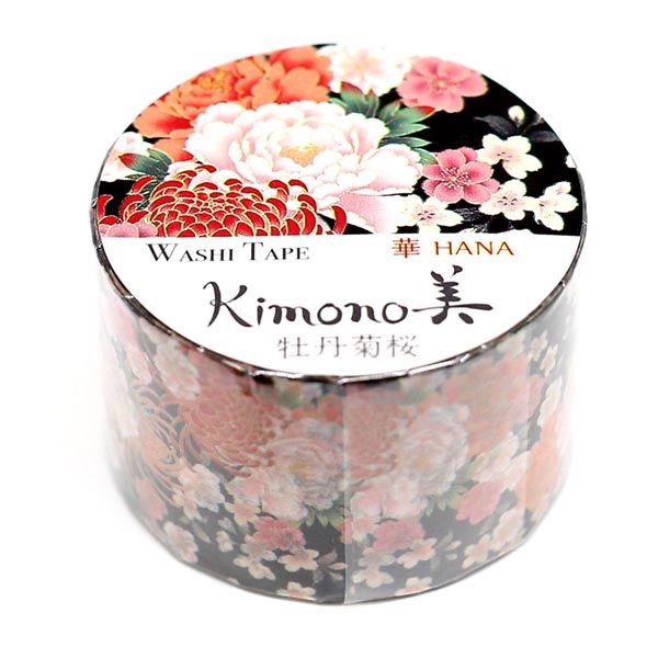 GR-1010 kimono美牡丹菊桜25mm×5m　1個 カミイソ産商（直送品）