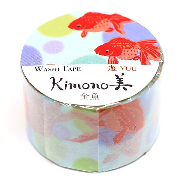 GR-2002 kimono美金魚 25mm×5m　1個 カミイソ産商（直送品）