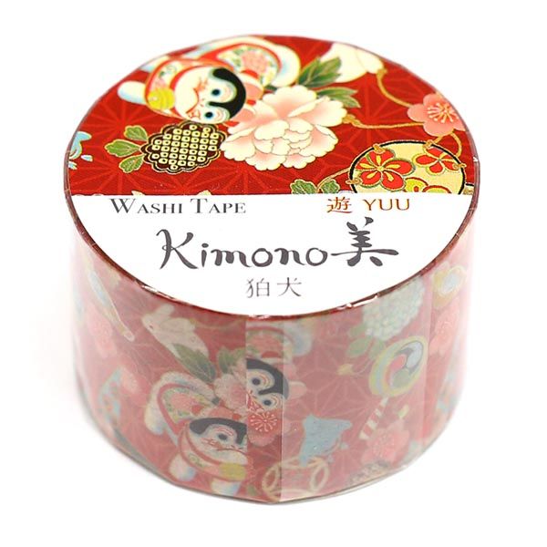GR-2008 kimono美狛犬 25mm×5m　1個 カミイソ産商（直送品）