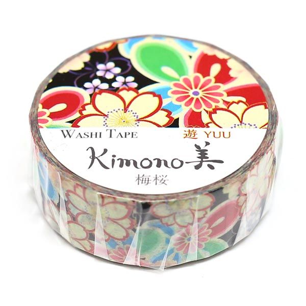 GR-2009 kimono美梅桜 15mm×7m　1個 カミイソ産商（直送品）
