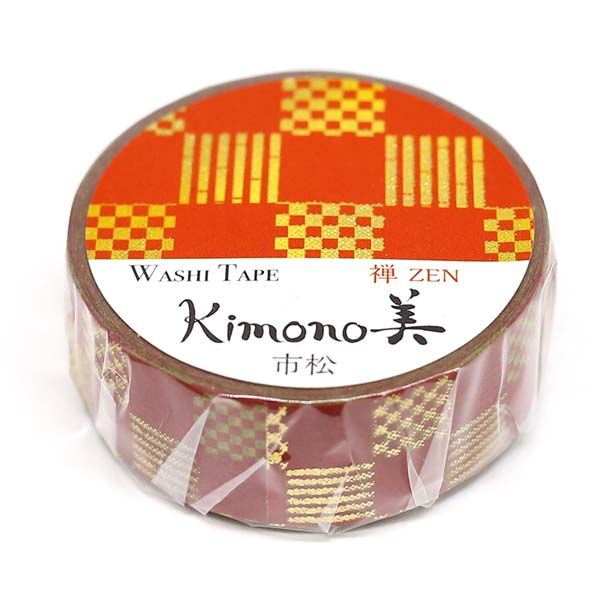 GR-3003 kimono美市松 15mm×7m　1個 カミイソ産商（直送品）