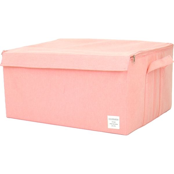東洋ケース 収納ケース ストレリアナチュレ ボックス LL ピンク