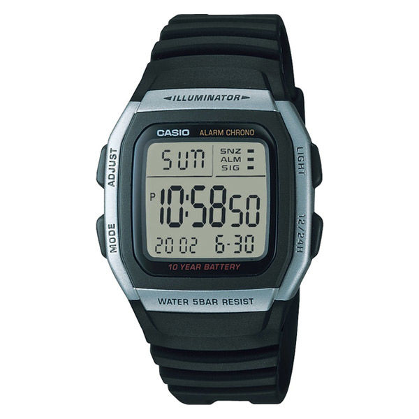 CASIO デジタル腕時計 ライトグリーン CHRONO機能 防水 CASIO デジタル腕時計 ライトグリーン CHRONO機能 防水 時計