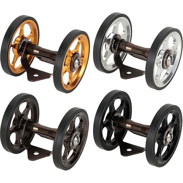 RIDEA Duo Large Rear Mudguard Roller（Brompton） ブラウン RMR4 1個（直送品）