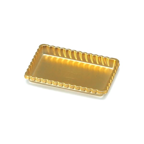 シモジマ ゴールドケーキプレート　CP-9 004260134 1セット(100枚入×20袋 合計2000枚)（直送品）