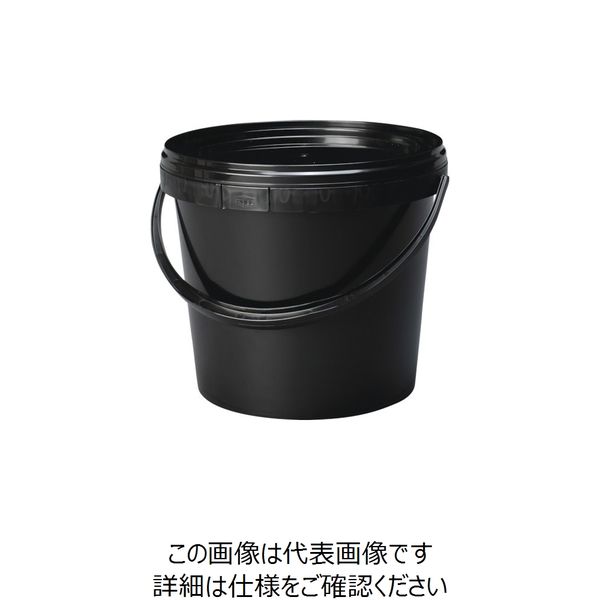 DICプラスチック DIC DSPシリーズTタイプ 6T蓋付 黒 DSP-6T BK 1セット(30個) 722-4338（直送品）