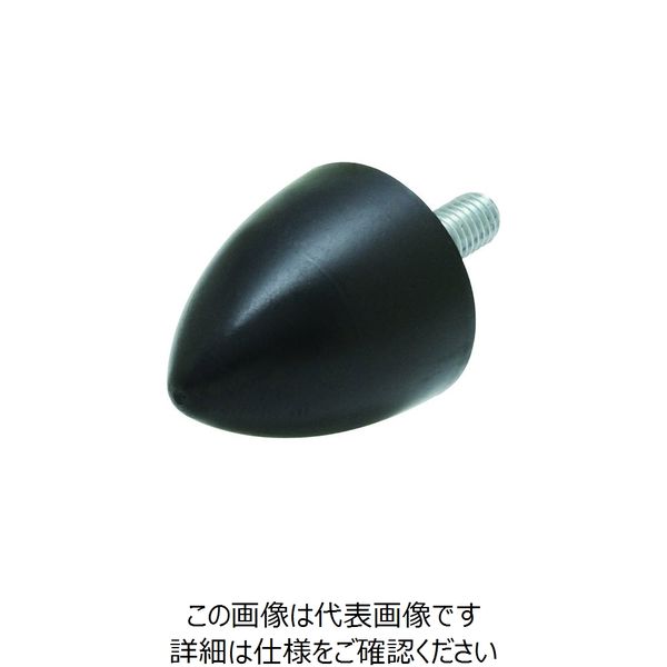 イマオコーポレーション ELESA 防振ゴム(円錐、片側オネジ) VD6-3030M8M-SUS 1個 214-9307（直送品）