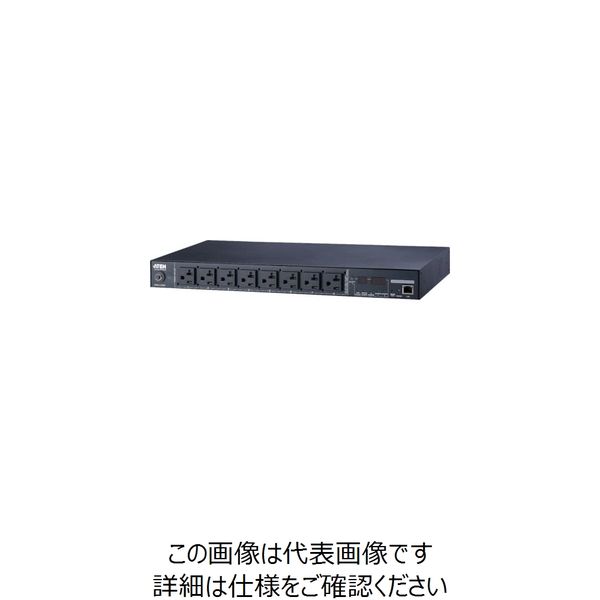 ATEN eco PDU /NEMA/100V/20A/1Uタイプ/8ポート/計測機能搭載/温湿度センサー対応 115-2326（直送品）