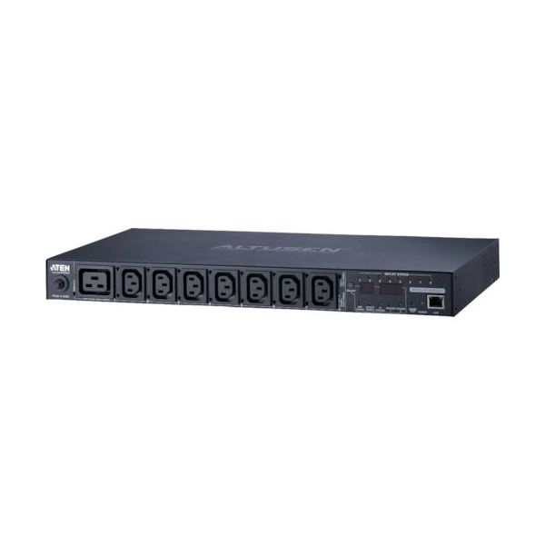 ATEN eco PDU /入力200V/最大20A/エネルギー管理機能搭載 /8ポート PE6208B 115-2331（直送品）