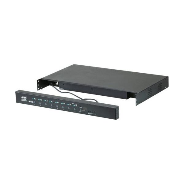 eco PDU/IEC 200V/20Aモデル/計測機能/リモート電源制御機能搭載/ 1U筐体分離タイプ/ 8アウトレット PE6208AV（直送品）