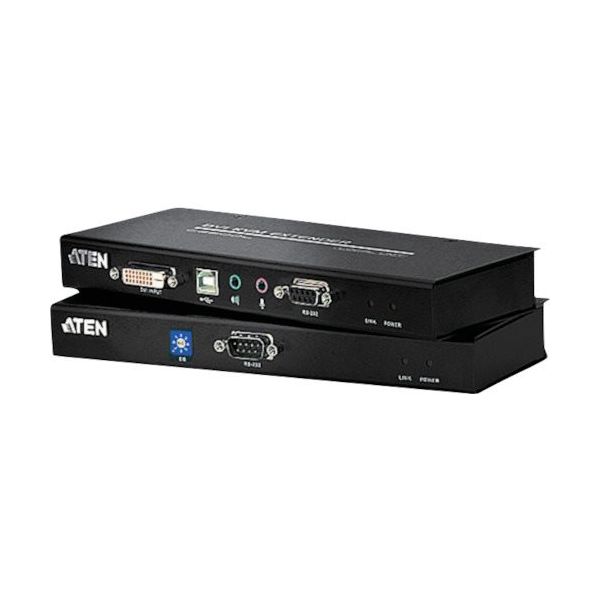 ATEN [CE624/ATEN] USB DVIデュアルディスプレイ HDBaseT 2.0 KVM