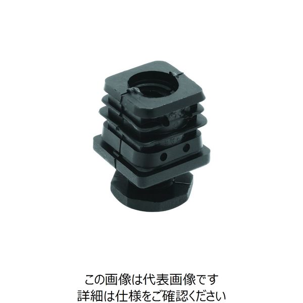 イマオコーポレーション（IMAO） ELESA 角パイプ用 エンドキャップ（調整型）