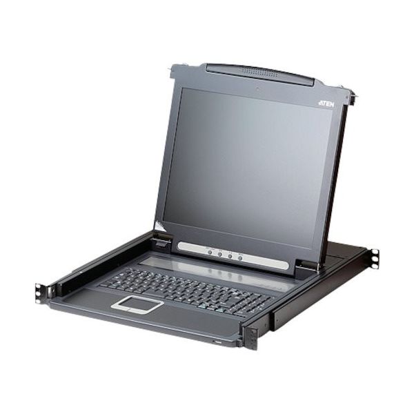 ATEN コンソールドロワー 17インチLCD/ロングレール CL1000MJJL 1台 115-2116（直送品）