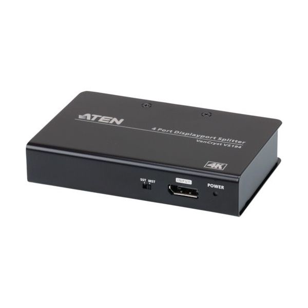 ATEN ビデオ分配器 Display Port / 1入力 4出力 4K対応 VS194 1台 115-2279（直送品）