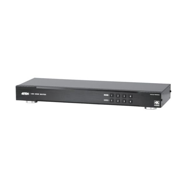 ATEN（エーテン） ATEN マトリックスビデオ切替器 HDMI 4入力 4出力 / 4K対応 VM0404HA 115-2242（直送品）