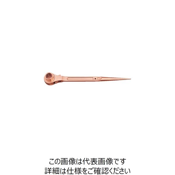 浜田工業 HAMACO 両面ラチェットレンチ CBRHW-2427 1個 778-8282（直送品）