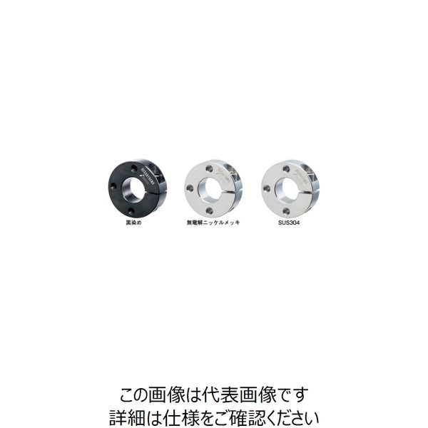 岩田製作所 IWATA スリットカラー 3ネジ穴付 無電解ニッケルメッキ SCS1515MN3 1個 222-1431（直送品）