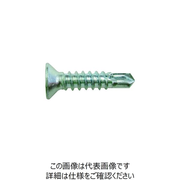 日本パワーファスニング JPF MBテクス FLAT 4.2×13 三価ユニクロ (1000本入) MB 4.2X13 1箱(1000本)（直送品）