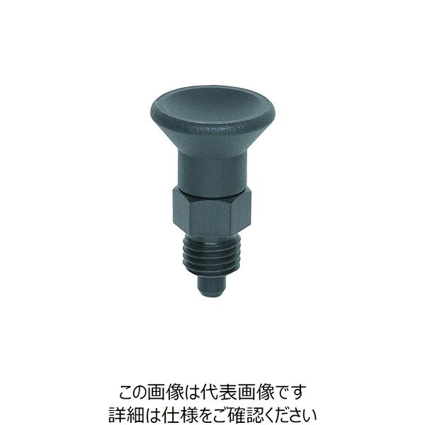 イマオコーポレーション kipp インデックスプランジャー ショート NDXNS6 1個 212-8480（直送品）