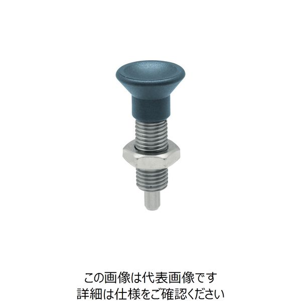 イマオコーポレーション kipp インデックスプランジャー(ロングストローク) SDXNE12W-SUS 1個 214-6392（直送品）