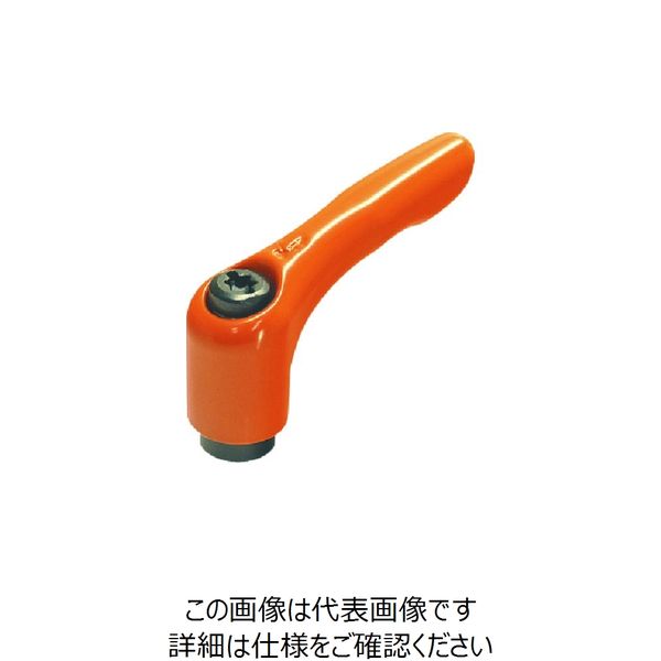 イマオコーポレーション（IMAO） kipp クランプ レバー FKF6L-RE 1個 214-5677（直送品）