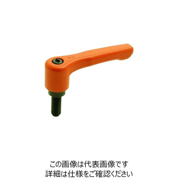 イマオコーポレーション kipp フラット クランプ レバー HKR6X30-OG 1個 214-5740（直送品）