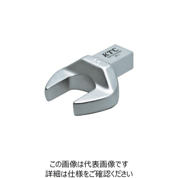 京都機械工具 KTC 14×18スパナ交換ヘッド 24mm GX1418-S24 1個 255-5836（直送品）