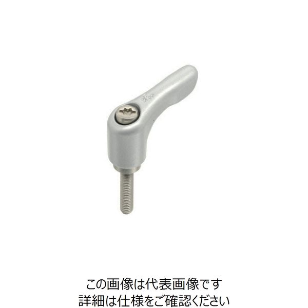 イマオコーポレーション kipp ミニクランプレバー(SUS製) MKR5X15-SV-SUS 1個 806-0948（直送品）