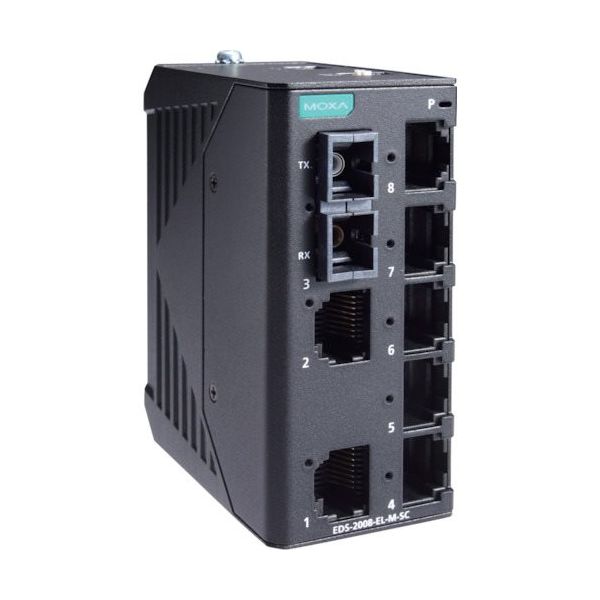 アイ・ビー・エス・ジャパン MOXA EDSー2008ーELーMーSC 1台(1個) 256-3632（直送品）